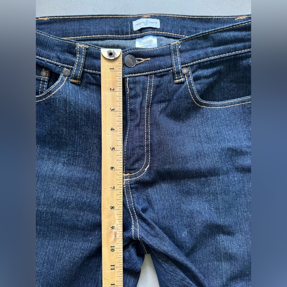 Jaclyn Smith Women's Dark Wash Straight Leg Jeans Size 8 - Picture 7 of 8